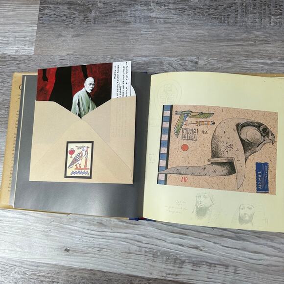 Griffin & Sabine Hardcover Book Bundle by Nick Bantock Set of 2 Illustrated - Picture 4 of 10